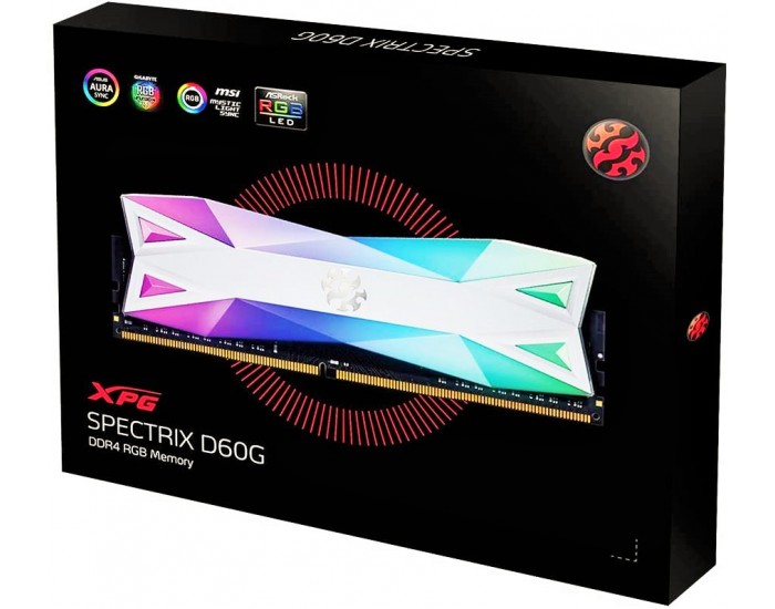 ADATA DESKTOP RAM 16GB DDR4 3600 MHZ (8GBX2) (SPECTRIX D60G RGB)